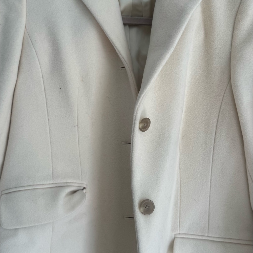 J. Crew Cream Women's Coat - Picture 6 of 8